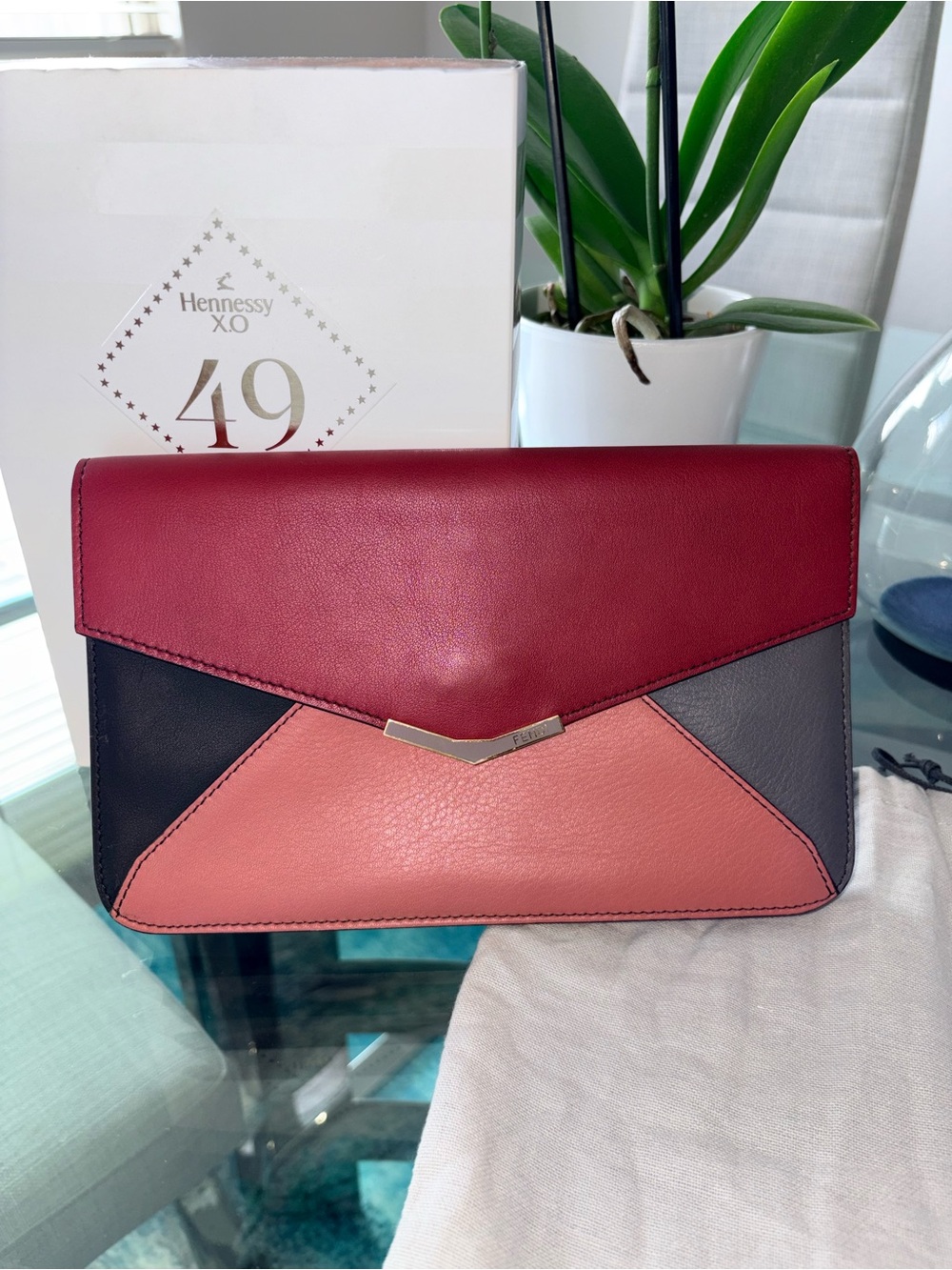 Fendi 2Jours Envelope Clutch